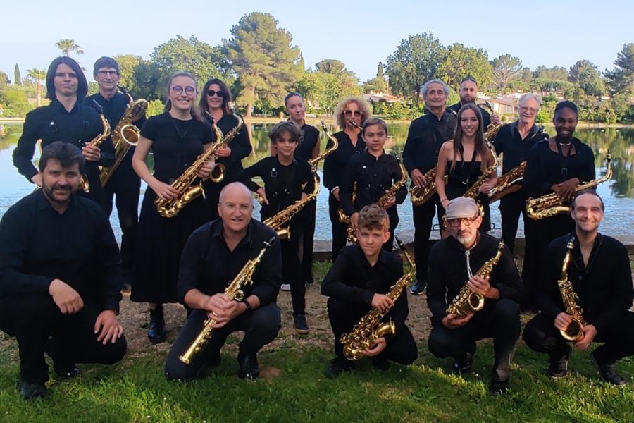 Concert de l'Ensemble de saxophones de Grasse