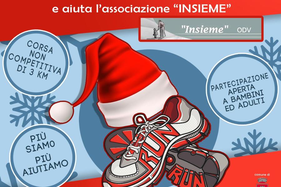 La corsa dei Babbi Natale