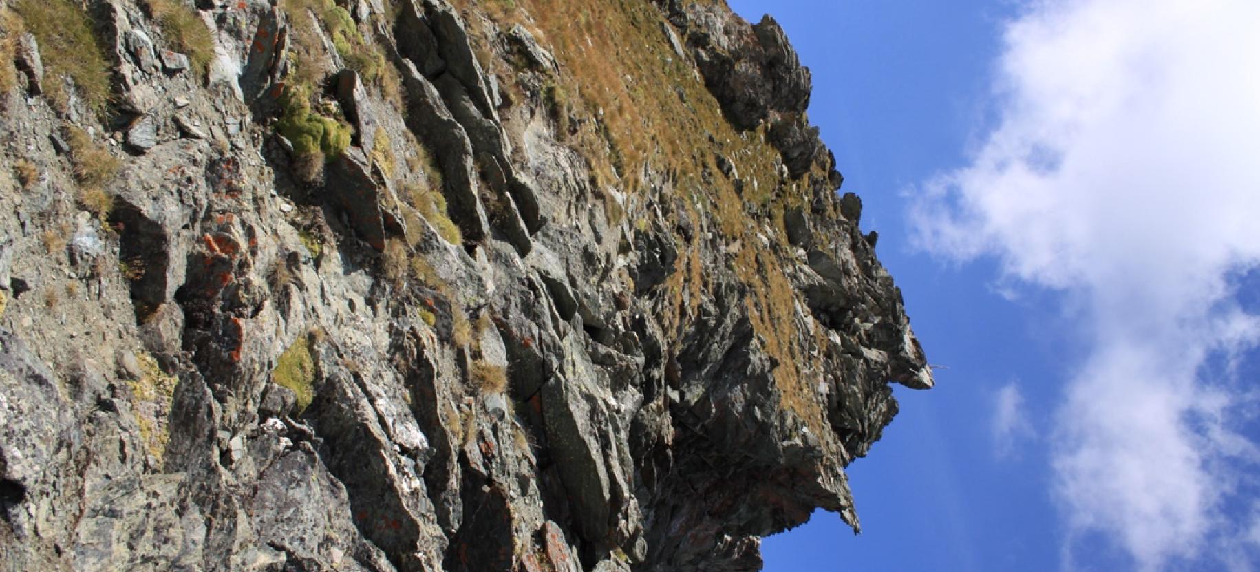 L’ultima parte di salita e la cima.