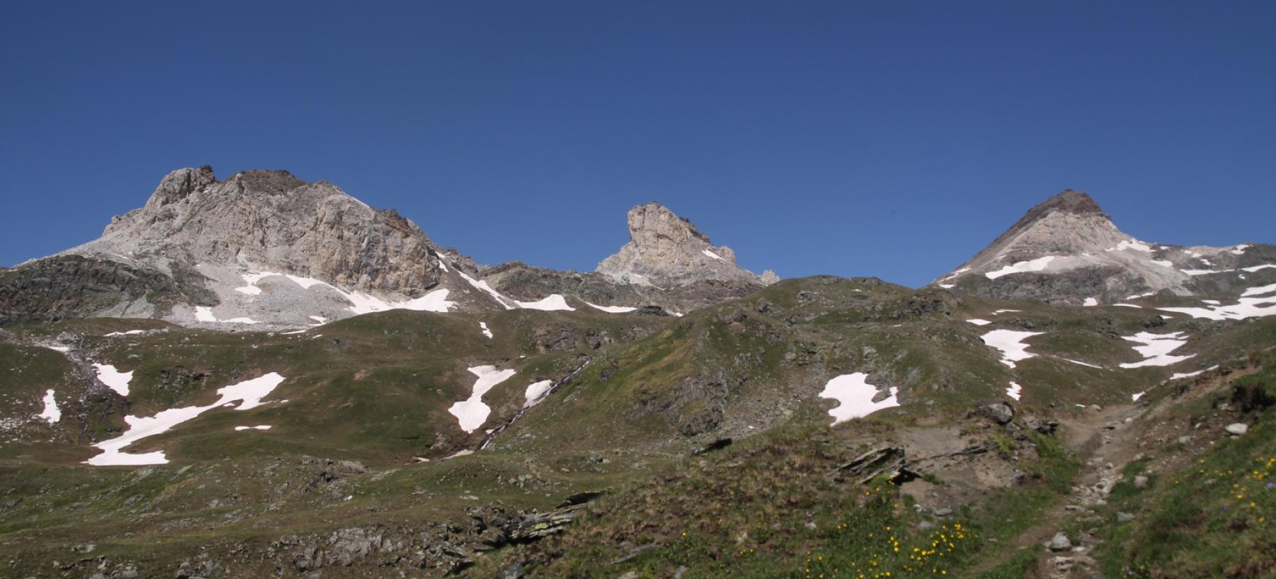 Punta Sud, Bec Carrè e Gran Sommetta (adatta anche come copertina).