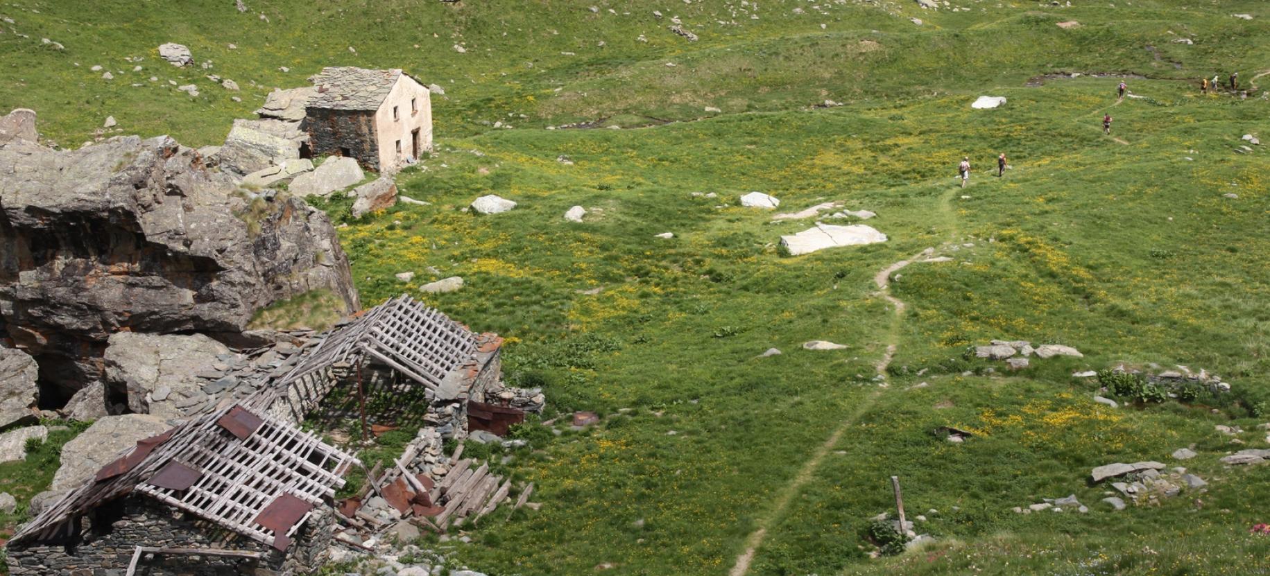 Discesa verso il piano di Mase.