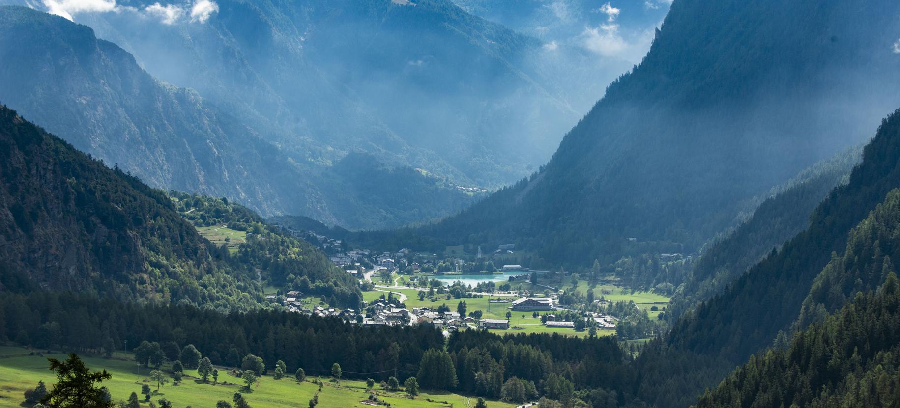 Le lac de Brusson