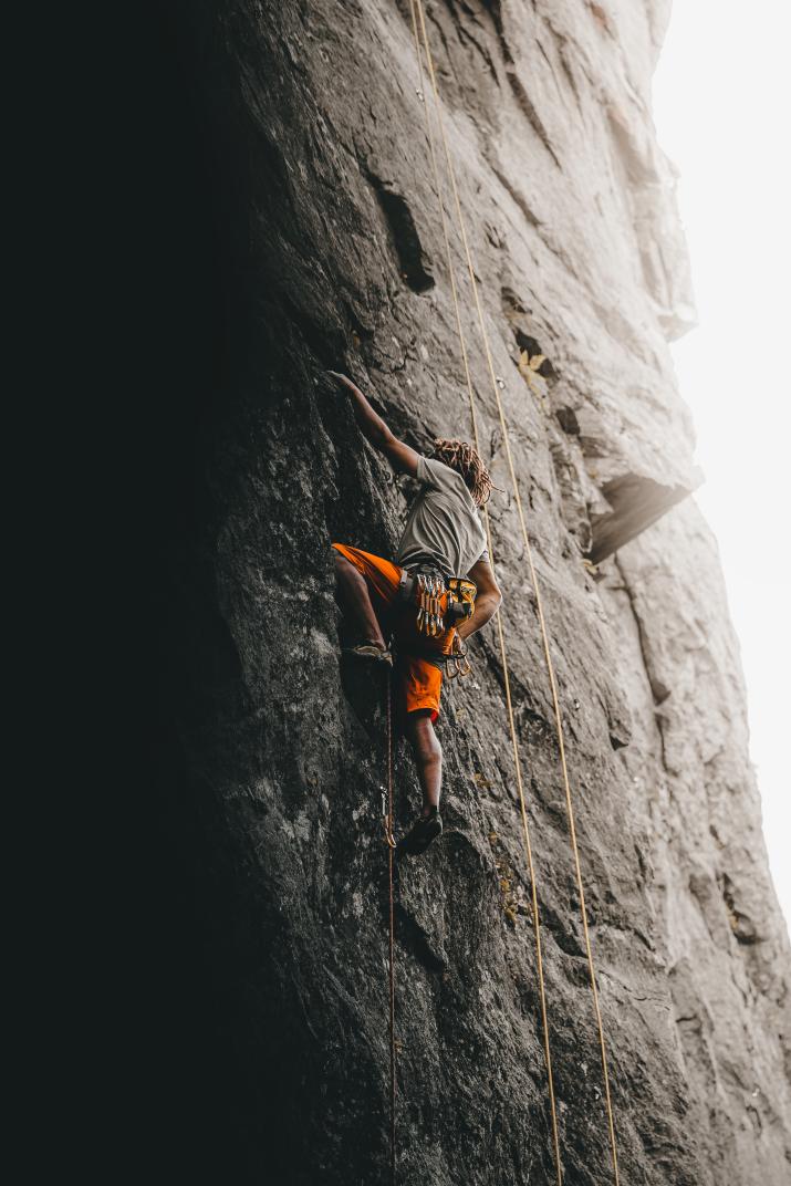 Parete di arrampicata