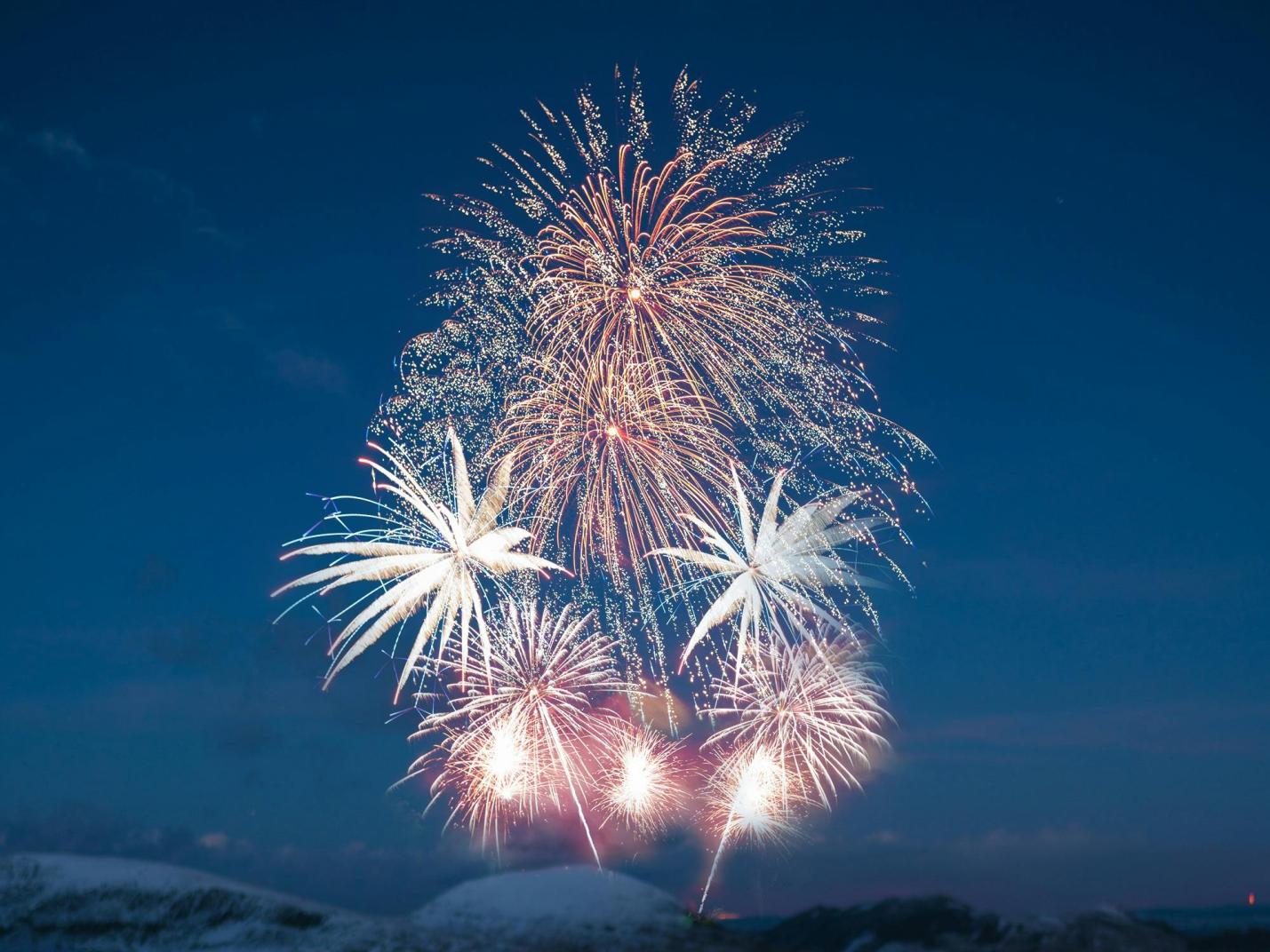 Feux d'artifice de fin d'année