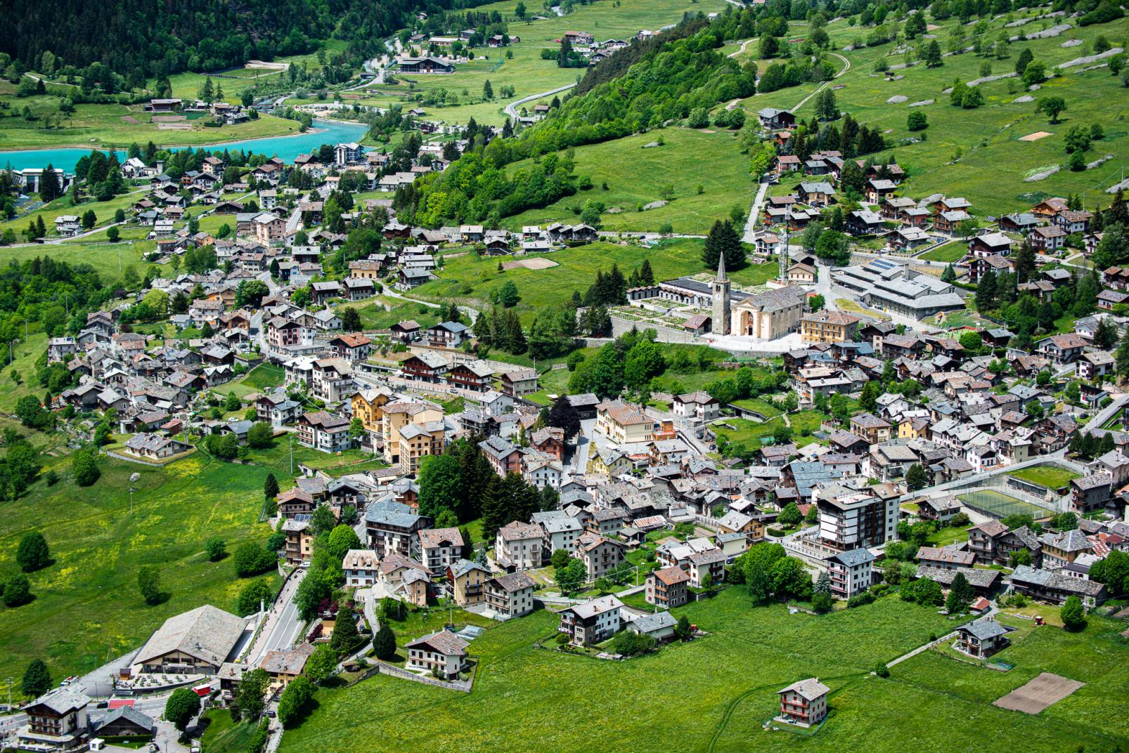 Il villaggio di Brusson