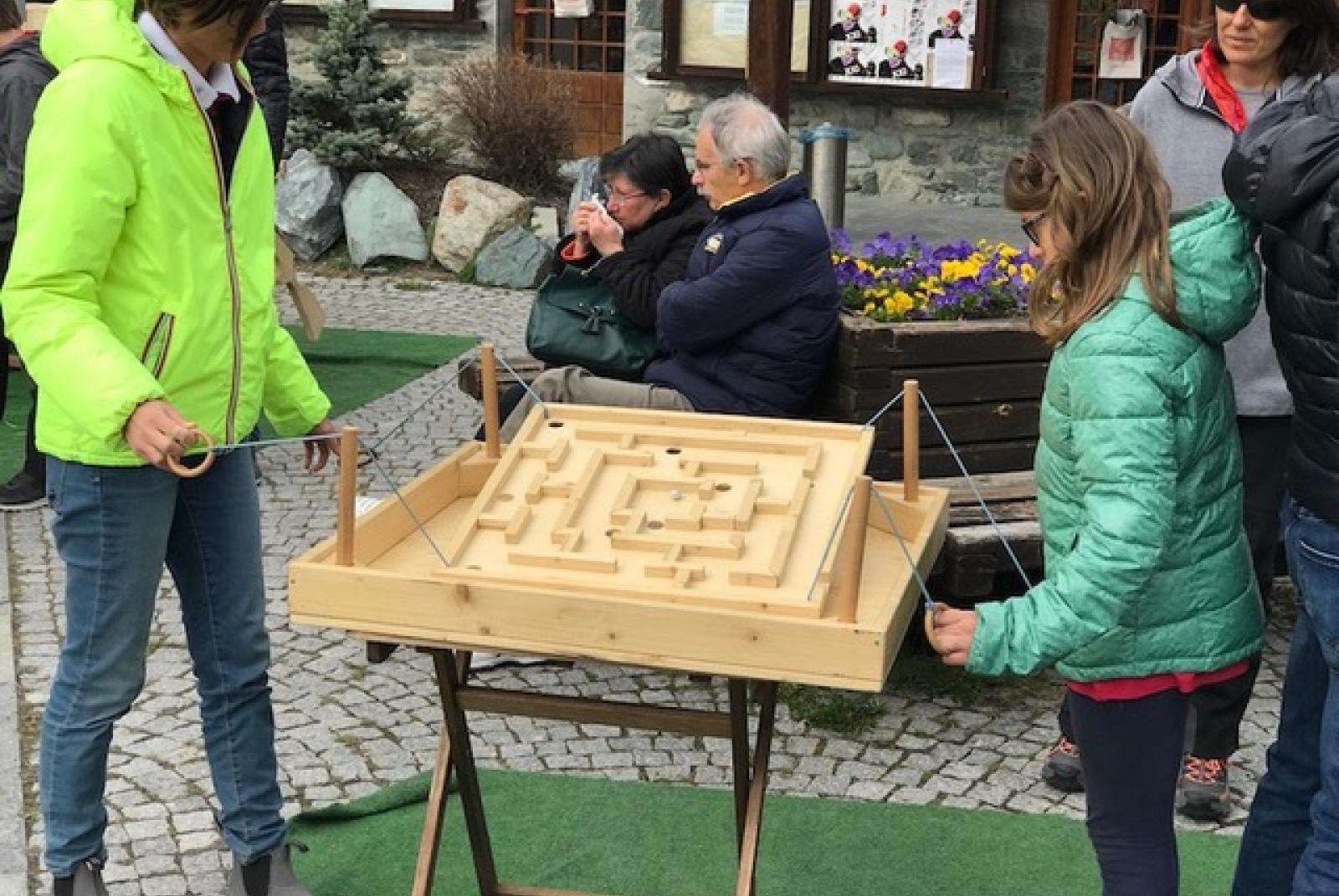 Jeux d'antan à l'occasion de la fête "Lo Pan Ner"