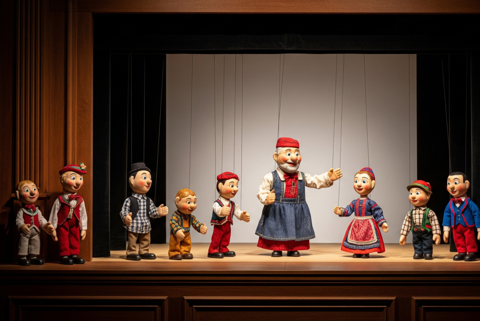 Spettacolo burattini Spettacolo burattini Théâtre de marionnettes